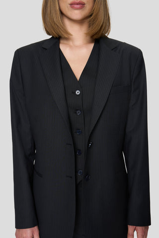 Blazer I – Black Pinstripe Edition