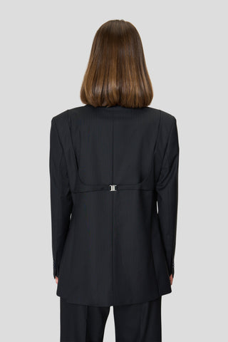 Blazer I – Black Pinstripe Edition
