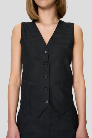 Vest I - Black Pinstripe Edition