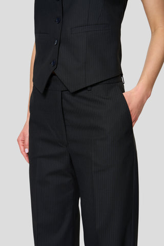Suit V – Black Pinstripe Edition