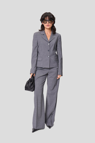 Suit IV – Grey Pinstripe Edition