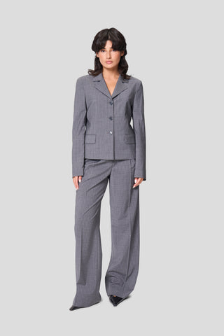Suit IV – Grey Pinstripe Edition