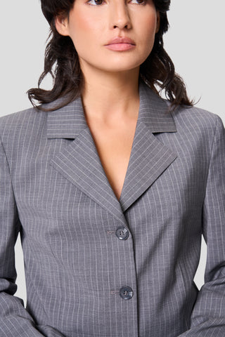 Blazer IV – Grey Pinstripe Edition