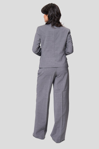 Suit IV – Grey Pinstripe Edition