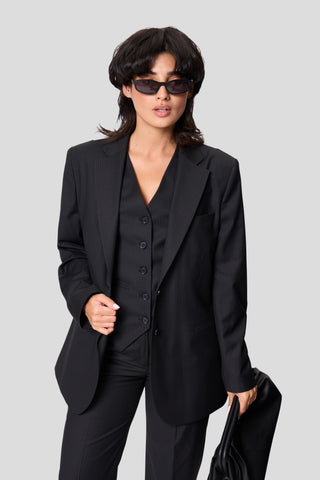 Blazer I – Black Pinstripe Edition
