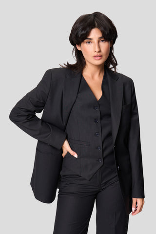 Suit I  – Black Pinstripe Edition