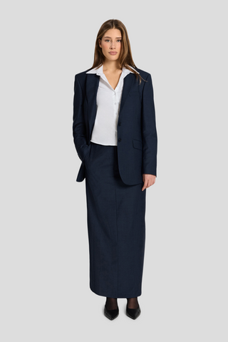 Suit II – Navy Pinstripe Edition