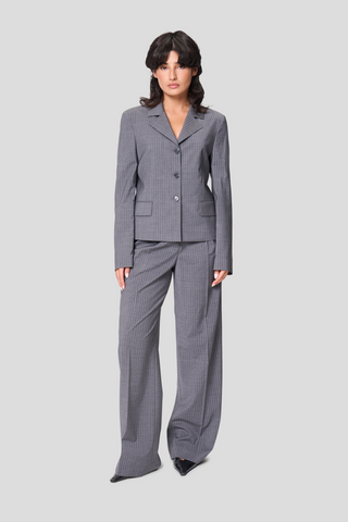 Suit IV – Grey Pinstripe Edition