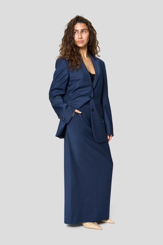 Suit II – Navy Pinstripe Edition