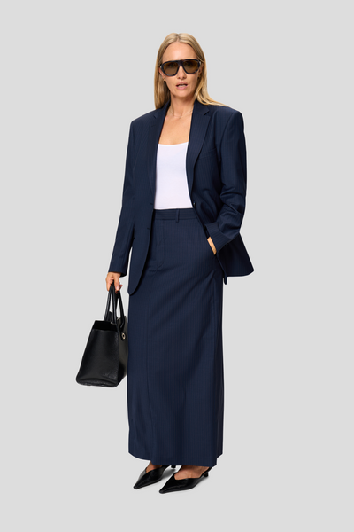 Suit II – Navy Pinstripe Edition