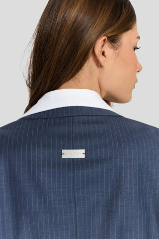 Blazer II – Navy Pinstripe Edition