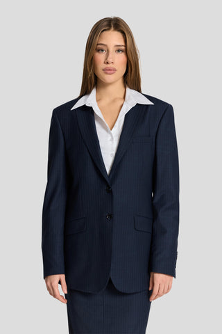Blazer II – Navy Pinstripe Edition