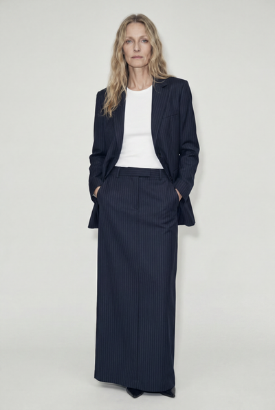 Suit II – Navy Pinstripe Edition